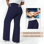 ✨ Flattering Comfort | Women's High-Waisted Tummy-Control Wide-Leg Pants
