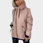 Paola | Quilted Jacket with Hood and Zip