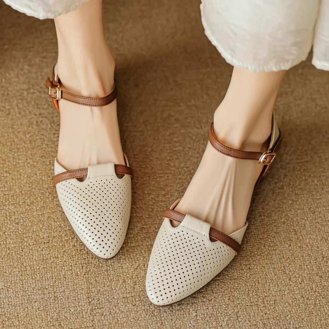 Julion Genuine Leather Heels