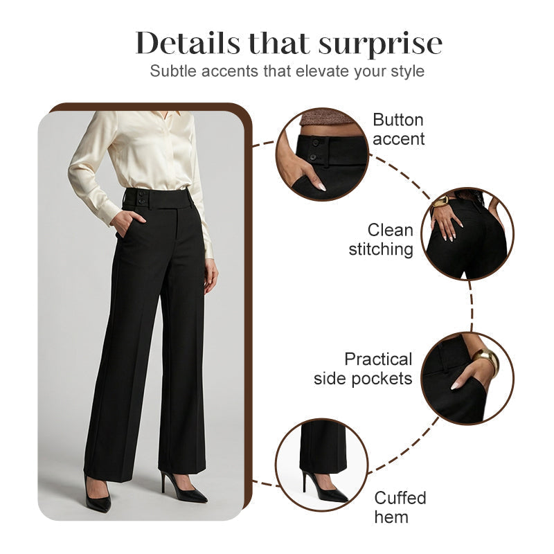 🌺💐Women's Elegant Flared Suit Pants