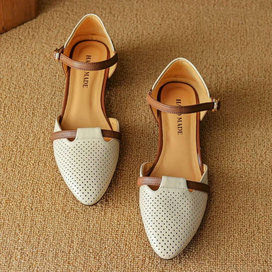 Julion Genuine Leather Heels