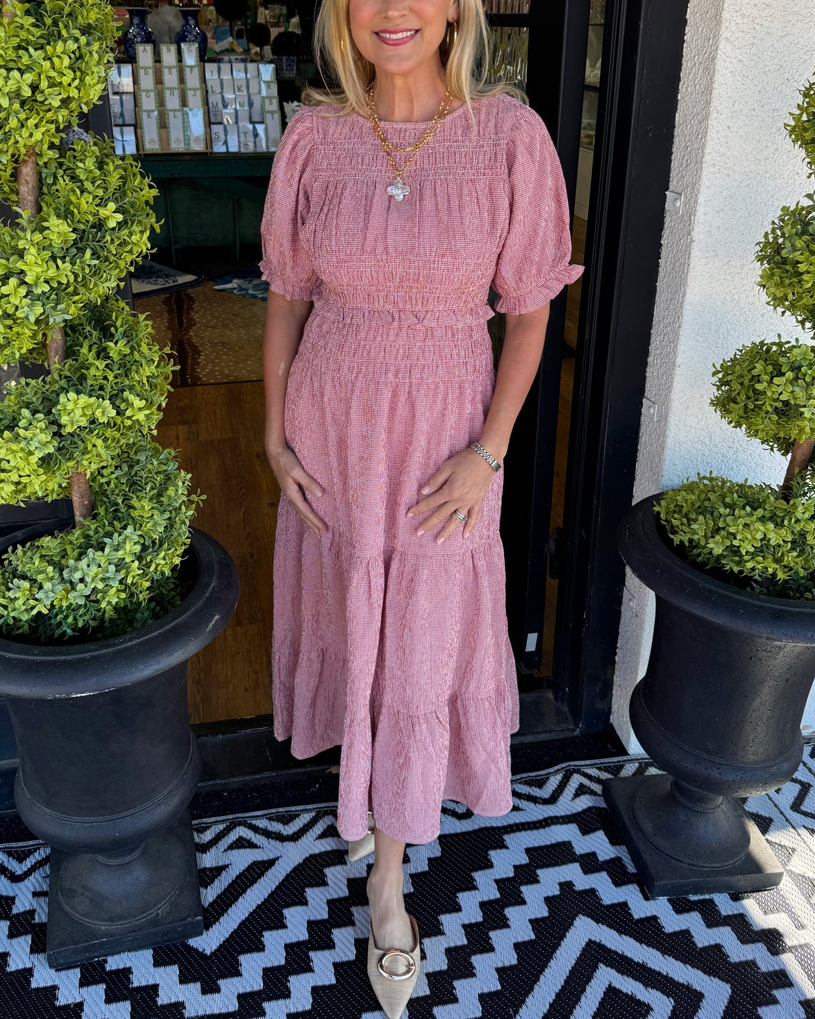 Tilly Gingham Dress