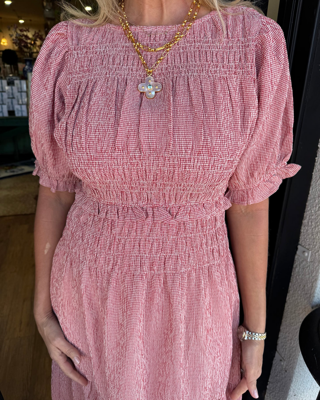 Tilly Gingham Dress
