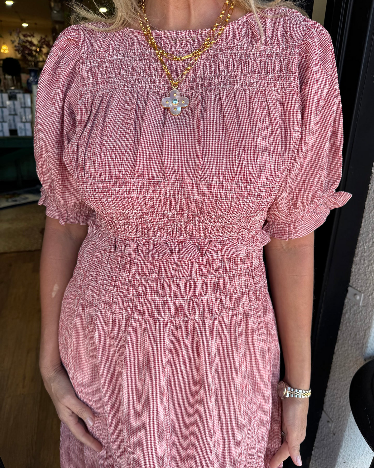 Tilly Gingham Dress