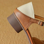 Julion Genuine Leather Heels
