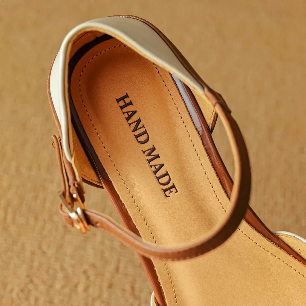 Julion Genuine Leather Heels