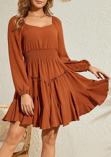 Women's Multi-Layered Hem Dress