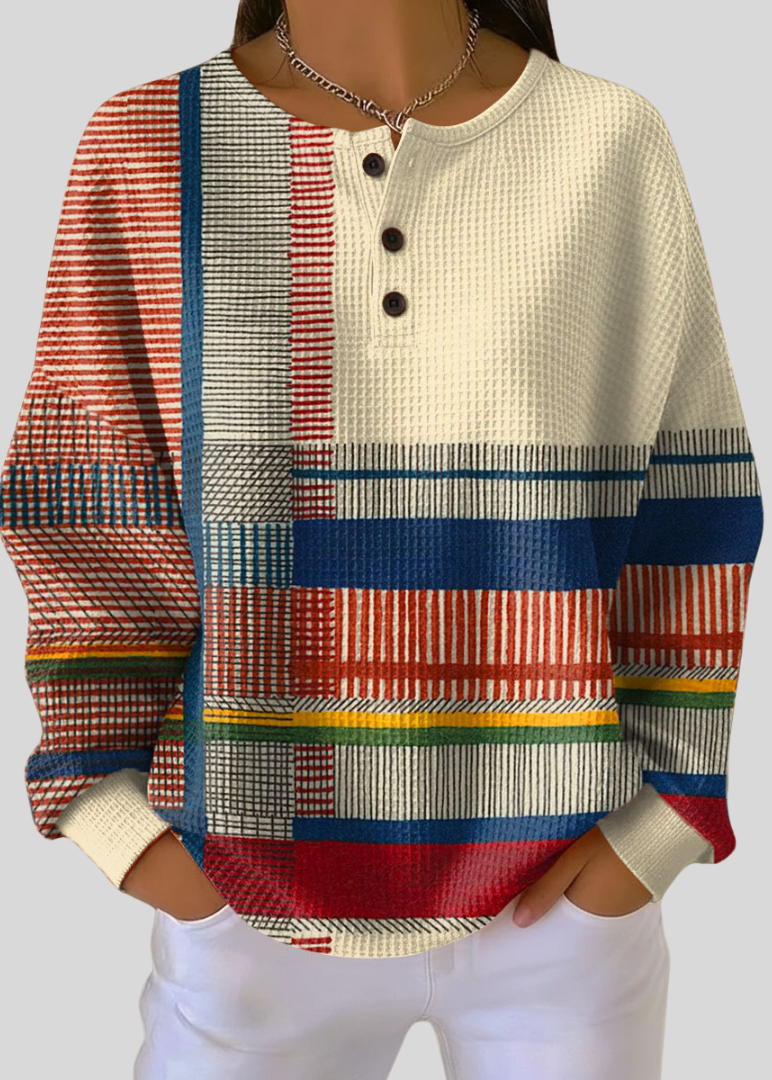 Tindra™ | Henley Sweatshirt