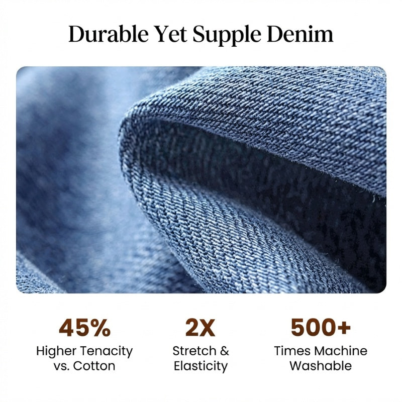 👖 Vintage Denim Appeal | Women’s High-Waist Wide-Leg Jeans