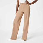 ✨ Flattering Comfort | Women's High-Waisted Tummy-Control Wide-Leg Pants