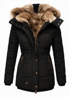 Valeria | Warm Winter Coat Lined with Fur