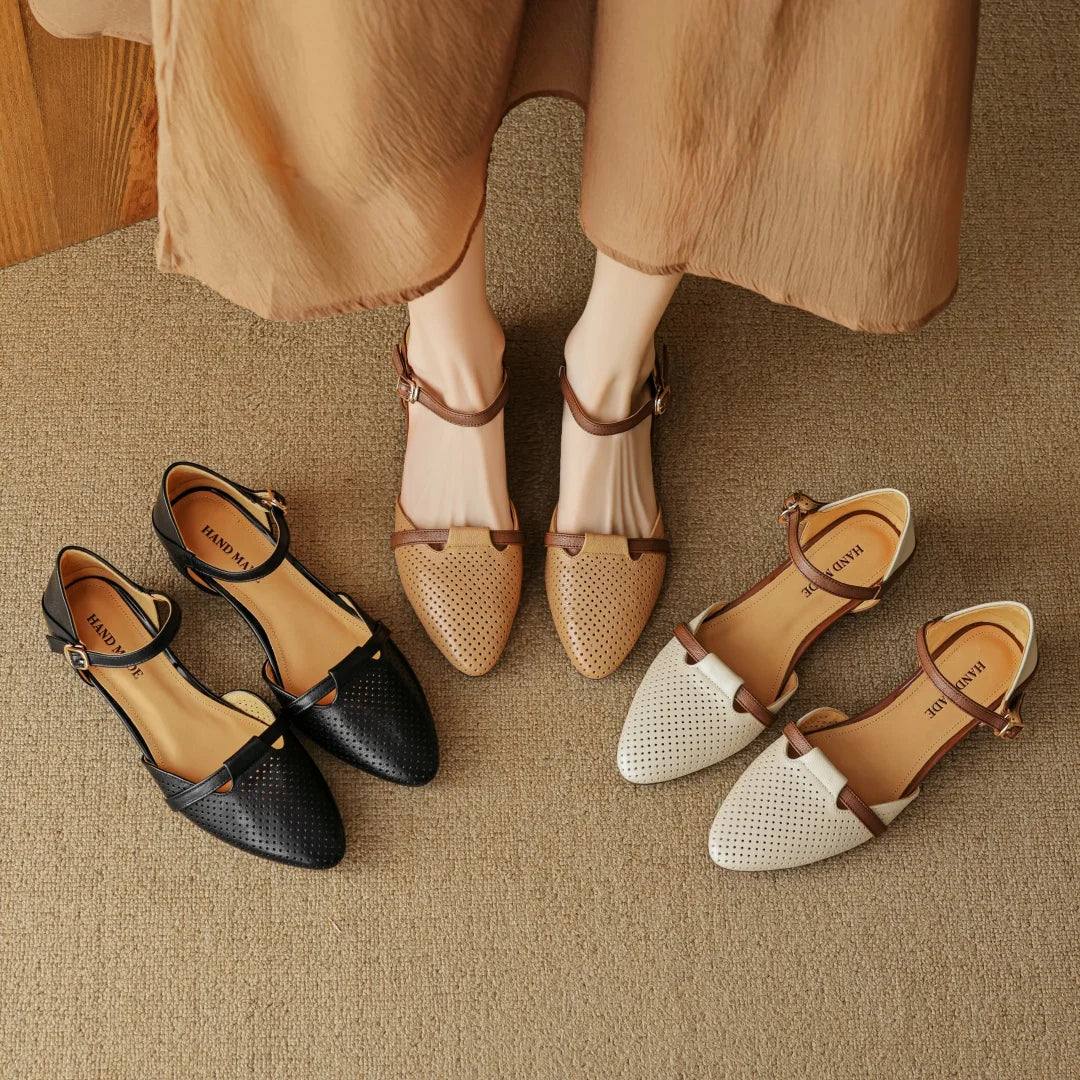 Julion Genuine Leather Heels