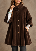 Kendall | Corduroy Button-Up Tunic
