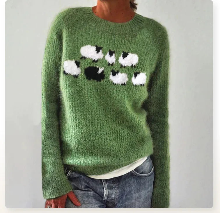 Addison | Cosy Retro Sweater