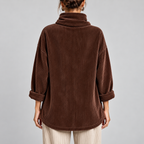 Sophie | One-Button Corduroy Wrap Top