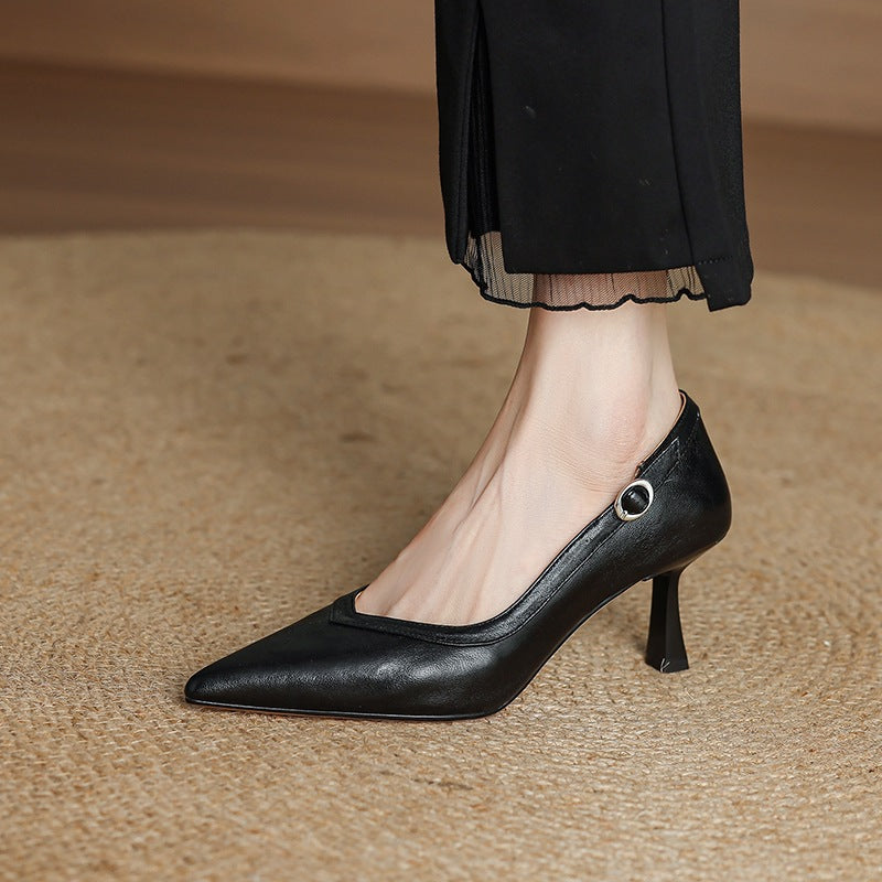 Moda Genuine Leather Heels