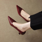 Selva Genuine Leather Heels