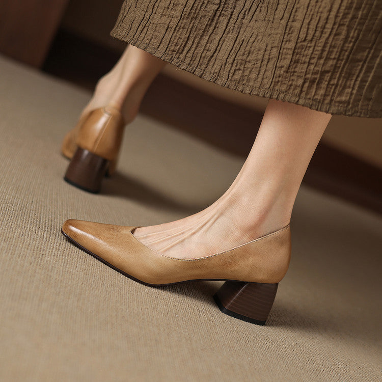 Zila Genuine Leather Heels