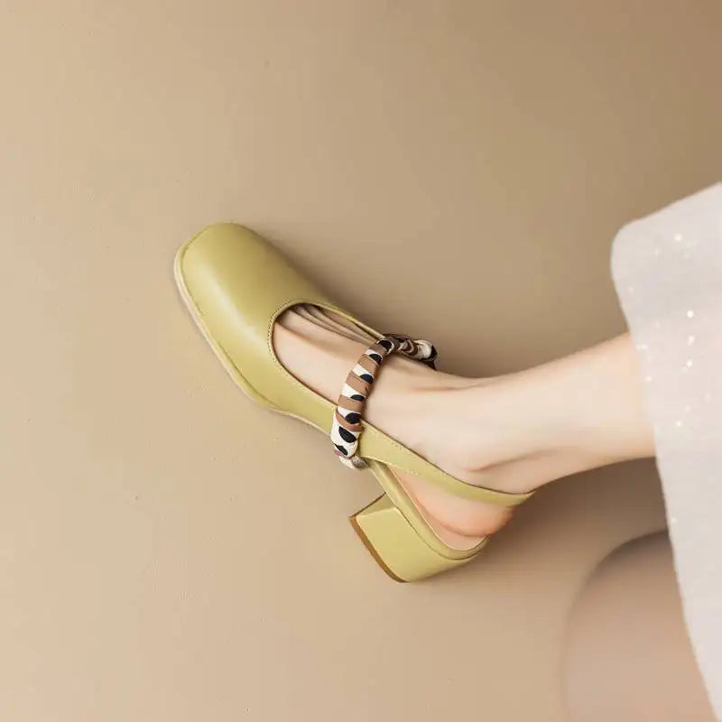 Dahlia Block Heels