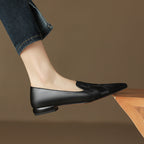 Kiara Genuine Leather Flats