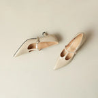 Rabeca Genuine Leather Heels