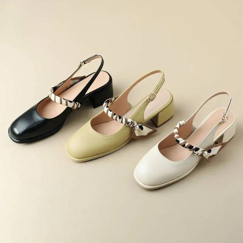 Dahlia Block Heels