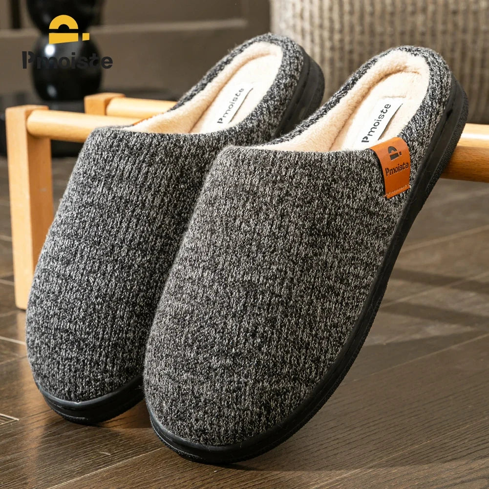 CloudStep™ Fleece-Lined Memory Foam Slippers