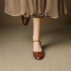 Neiro Genuine Leather Pumps