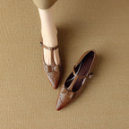 Darlyn Genuine Leather Pumps
