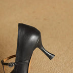 Elle Genuine Leather Heels