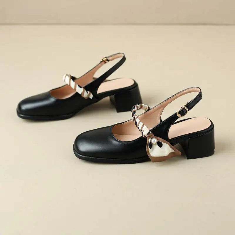 Dahlia Block Heels
