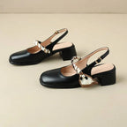 Dahlia Block Heels