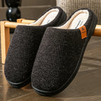 CloudStep™ Fleece-Lined Memory Foam Slippers