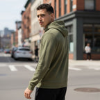 Thick Fleece Pullover Hoodie