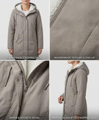 Adriana | Long Waterproof Parka