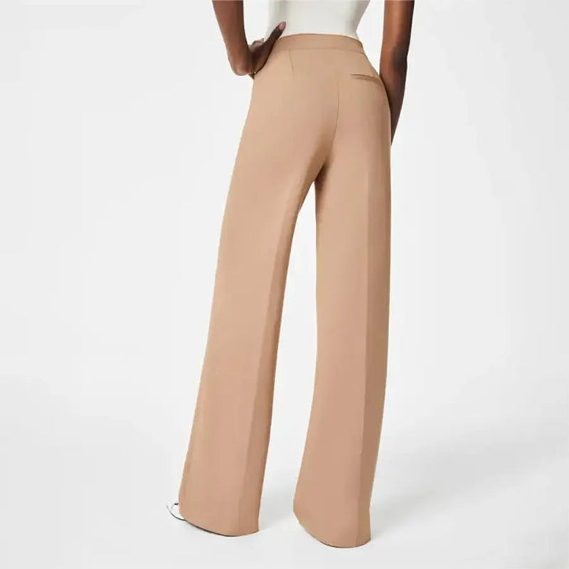 ✨ Flattering Comfort | Women's High-Waisted Tummy-Control Wide-Leg Pants