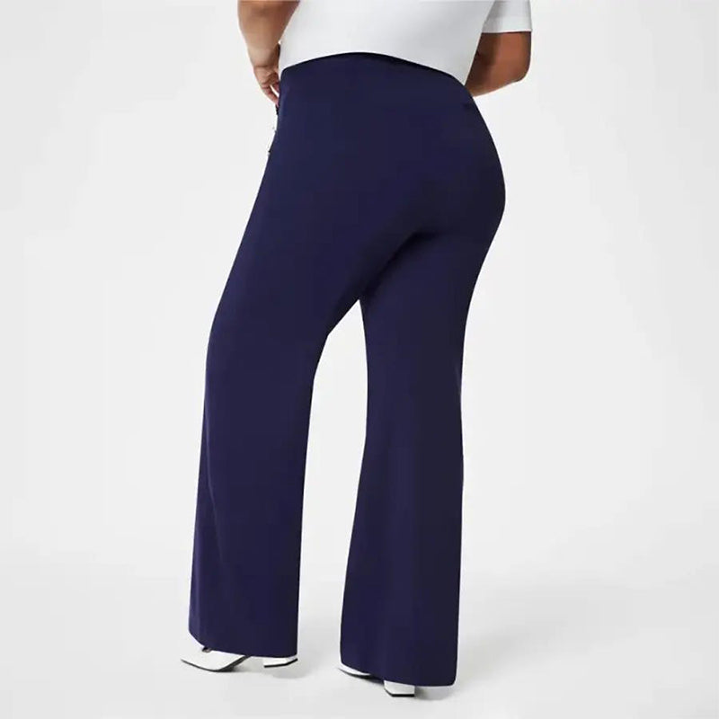 ✨ Flattering Comfort | Women's High-Waisted Tummy-Control Wide-Leg Pants