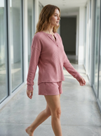 BreezeKnit™ Waffle Lounge Set