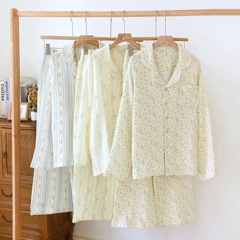 The Bloom - 100% Muslin Cotton Pajama