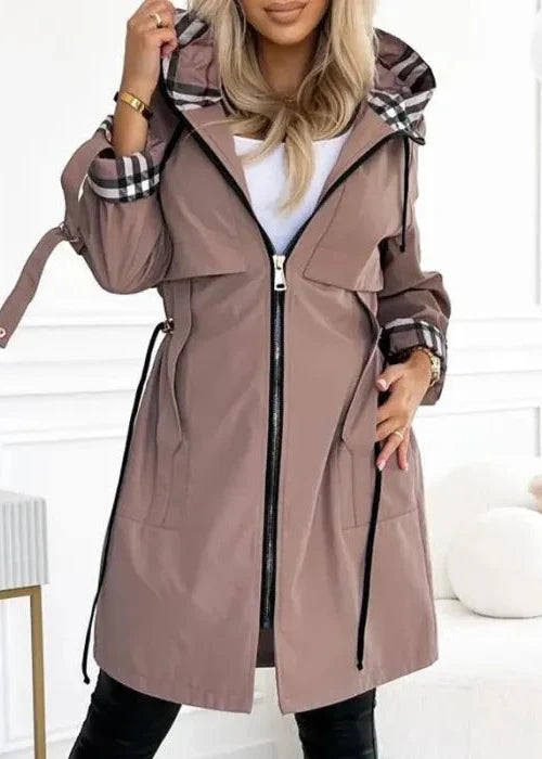 Gabriella | Waterproof Windproof Coat with Zip