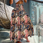 👗 LIMITED TIME 50% OFF! ✨ Women's High-Waisted Floral Skirt – Lightweight, Elegant & Versatile 💐