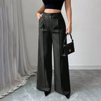 ⏳Limited-time 50% off⏰Women‘s Wide-Leg Trousers with Belt🎗️👖