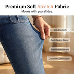 🔥Hot Sale Offers-Women's Slim Fit Stretch Denim Capri Pants