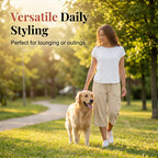 New Arrivals & Special Offers🍂Lightweight Elastic Waist Crop Pants for Women