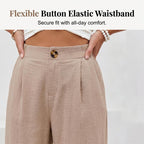 ⌛Limited-Time Offer-Women's High Waist Wide-Leg Casual Pants