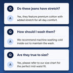 👖Women's High-Waisted Wide-Leg Jeans– Flattering Vintage Fit Denim ✨