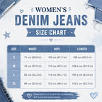 ⌛Limited-Time Offer-Women's Asymmetrical Waist Wide Leg Jeans.