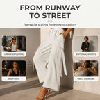 👖Women's Cropped Wide-Leg Cargo Pants – High Waist Street Style Trousers ✨