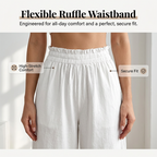 Women's Casual Loose-Fitting Straight-Leg Pants
