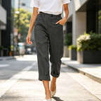 🔥New Arrivals & Special Offers-Women's Relaxed High-Waist Pants with Pockets